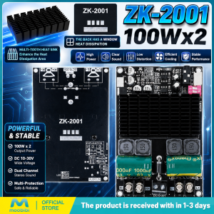 NEW ZK-3002 Amplifier Board 300W Dual Channel TPA3255 Chip Dual Channel Amplifier Board for Audio