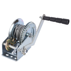 รอกกว้านมือหมุนสลิง รอกยกของ กว้านมือหมุน 540KG/900KG/1200KG รอกยกของ ลอกสลิงมือโยก ความยาวของสายสลิง 8 เมตร 1200LB