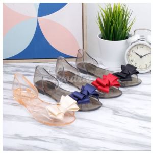 Terlaris Sepatu Cantik Yodra /Lyodra Abella Flat Jelly Shoes importLDR914 Real Pict/Import Premium Quality/Kado Unik