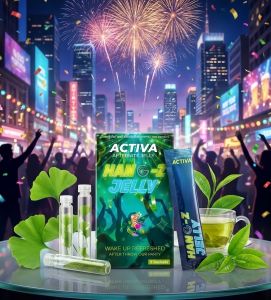 เซท 16 กล่อง เจลลี่  เจลลี่แก้แฮงค์ แอคติวา รสส้มยูซุ วิตามินเจลลี่ ช่วยลดอาการเมาค้าง เร่งเผาผลาญในตับ ขับแอลกอฮอล์ตกค้าง ช่วยทำร่างกายฟื้นตัวได้เร็วขึ้น!!  ส่งเร็ว พร้อมส่ง