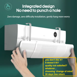 [SG Local Stock] Retractable Air Conditioner Wind Shield Aircon Wind Deflector AC Windshield 空调挡风板