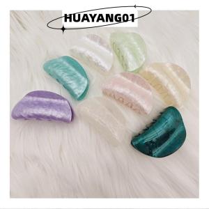 HUAYANG01 [HOT FASHION] กิ๊บหนีบผมวินเทจสำหรับสาวๆกิ๊บหนีบผมรูปปลาฉลามผิวหินอ่อนแบบใหม่สำหรับผู้หญิงเครื่องประดับผม