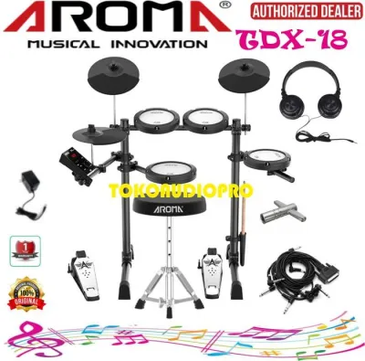 Drum Aroma TDX18 Drum Elektrik Aroma TDX-18 Paket Drum Elektrik