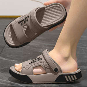[Free Shipping] MenS Sandals 2026 New Model Beach Shoes Summer Outdoor Non-Slip Eva Deodorant Dual-Purpose Driving Sandals