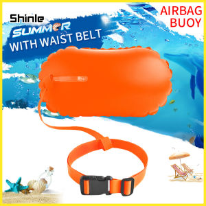 Waterproof Air Bag Swim Buoy Tow Float Inflatable Swimming Bag with Waist Belt Water Swimming Inflatable Airbag