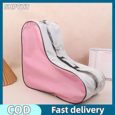 SHPYHT Túi trượt patin Di động Túi trượt băng Túi trượt băng công suất lớn trẻ em thoáng khí Túi Giày trượt patin túi lưu trữ giày trượt băng Túi