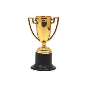 LTK376111 Plastic Material Plastic Trophy Small Size Multi Style Award Trophies Honor Commemoration Pentagram Star Mini Trophy Childrens Dance Competition