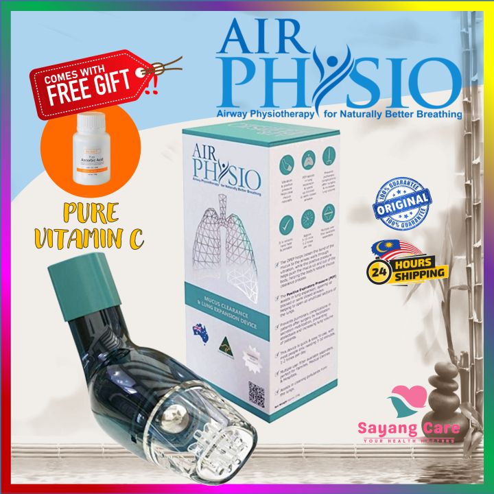 AirPhysio Air physio Mucus Clearance Oscillating Positive Expiratory ...
