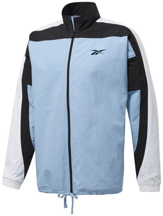 Reebok LES MILLS LM Woven Track Top Unisex Blue FM7170 Cotton
