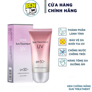 Kem chống nắng SPF 50+ dưỡng ẩm làm trắng da dành cho toàn cơ thể