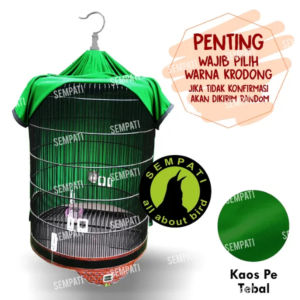 SEMPATI Kerodong Krodong Sangkar Burung Murai Double Resleting Double sleting Nomor 1 2 3 Merek Sempati Kerodong Kualitas Tinggi Untuk Burung Merek Sempati Warna Hitam Biru Merah Hijau - Lazada