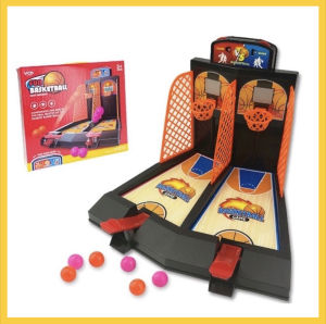 [SG STOCKS] Kids Finger Shooting Basketball / 2 Player Catapult Basketball Tabletop game with Scoreboard