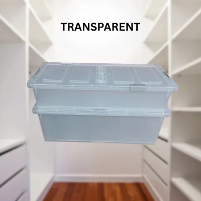 LZ Edepot High-Capacity Space-Saver Storage Box 80L