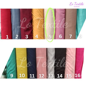 Bahan Kain Satin Maxmaraa 1 Meter  - Saten Velvet Polos bridesmaid Meteran Super Premium