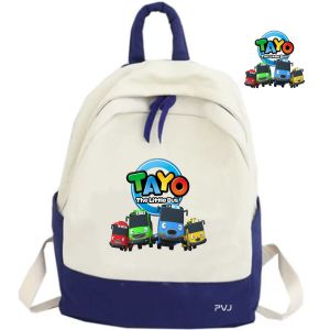 PVJ Tas Ransel Anak Sekolah SD Motif Kartun Terbaru Tayo