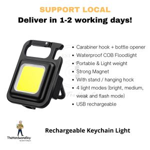 USB Rechargeable Keychain Light