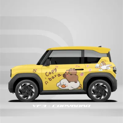 Tem dán xe VF3 - Decal ChipBap dán xe - tem 2 bên sườn