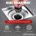 Phễu Thoát Sàn Thông Minh Ngăn Mùi Hôi Lọc Rác Tránh Tắc Cống Ngăn Côn Trùng Bò Lên chất liệu Inox và ABS cao cấp shop Cửu Long. 
