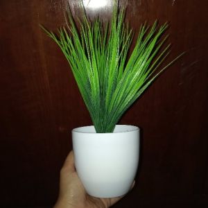 PT24 Pot Tanaman Hias Bunga Hias Plastik Ornamen Pot Bonsai Artificial Flower Decoration Tanaman Bunga Plastik Dekorasi Rumah