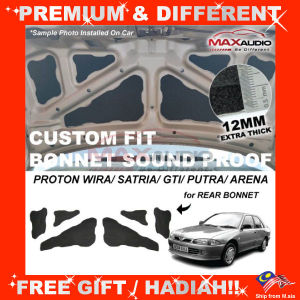 Bonnet Soundproof Proofing Alza Ativa Axia Aruz Bezza Kancil Kelisa Myvi Viva Exora Gen2 Persona Saga Iswara Waja Wira