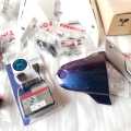 KIT ACCESSORIES AKSESORIS COVER COWLING COWL + COVER TUTUP PELINDUNG KNALPOT + VISOR WARNA BUNGLON + SLIDER SLIDDER ENGINE GUARD PELINDUNG MESIN SET + USB CHARGER HP YAMAHA NEW VIXION NVA ORIGINAL ORISINIL ORI ASLI YGP 90798-C013. 