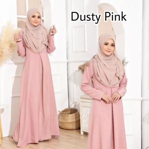 (RAYA 2026) JUBAH AISHAH Selesa Muslimah Princess Flowy Fashion Ready To Wear Dress SIMALA