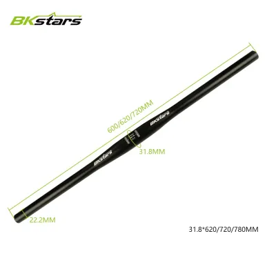 BKstars 31.8mm Bicycle Handlebar Bike Handle Bar MTB Handlebars Aluminum Alloy Riser Bar