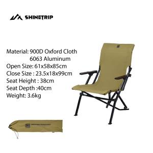 CampBoost SHINETRIP 05 Series Comfortable Folding Chair Camping Chair Foldable Chair Kerusi lipat Camping Kerusi Camping
