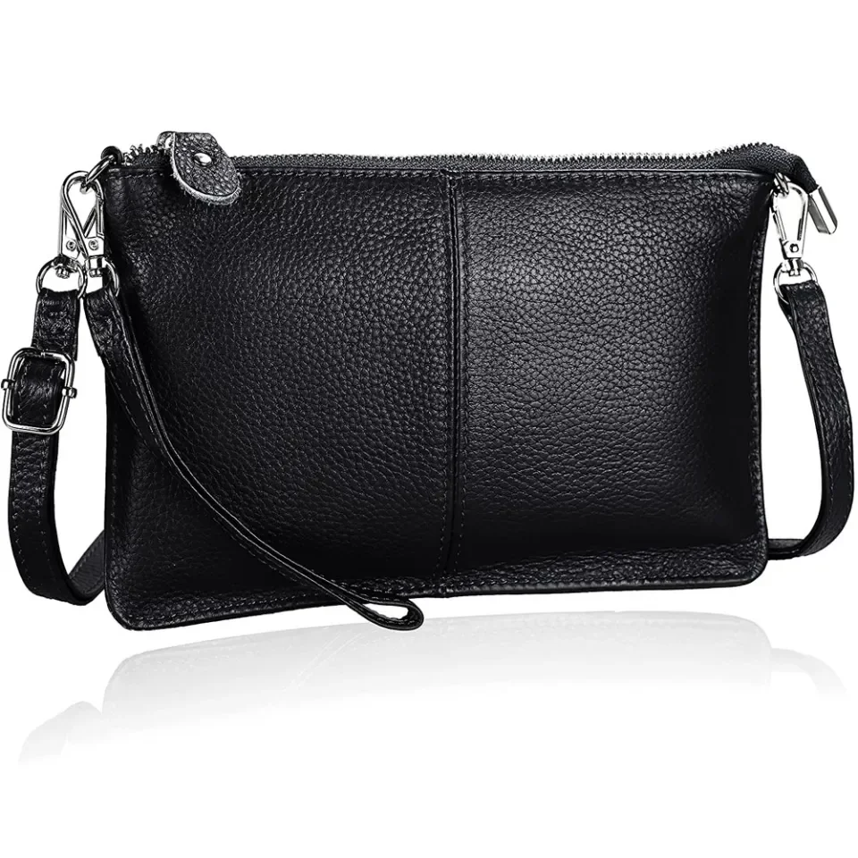 crossbody wristlet clutch