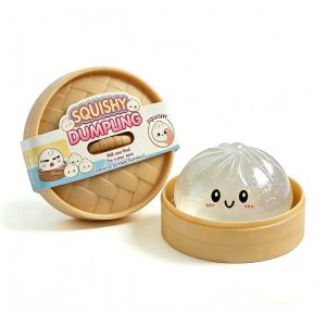 😍 CANT STOP SQUEEZING! Squishy Toys Glitter Squishy Dumpling Soft Sensory Stress Relief Toys for Kids & Adults