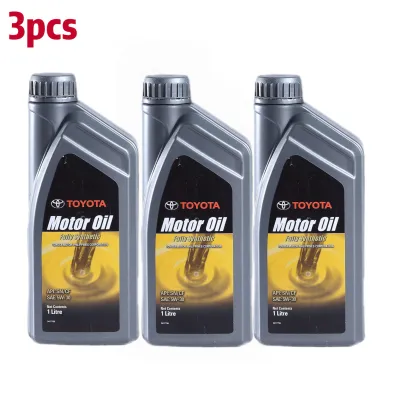 Toyota High-Performance Fully Synthetic Motor Oil 5w-30 for Diesel/Gasoline Engines 1L