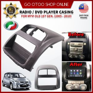 (Player Casing) Perodua Myvi 2005-2010 Double Din 7 Car Audio DVD Radio Player Casing
