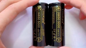 LiitoKala Lii-50A 26650 5000mAh Battery 3.7V Li-ion Rechargeable Battery