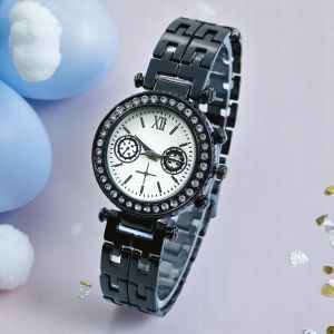 Detail Produk Dari JBS Jam Tangan Wanita Fashion Diamond Mewah Gelang Rantai Stainless Tahan Air