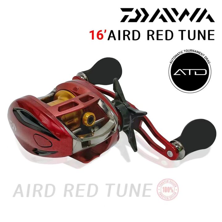 DAIWA 2016 AIRD RED TUNE BAITCASTING (BC) REEL 100SH-L 7.2:1 Gear