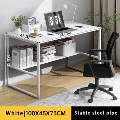 LALA-Modern Dressing Table Computer Writing Desk /Study table/ Office Table/Meja belajar 2 tingkat Meja Pejabat/ Meja Komputer Home Office Desk 梳妆桌