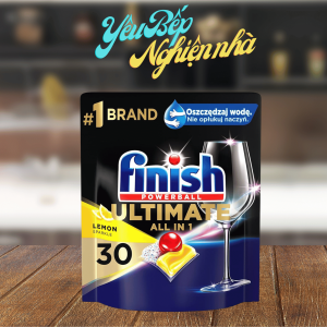 [HCM] Viên Rửa Chén Bát Finish Ultimate Plus 33viên