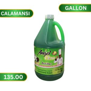 ANGEL CLEAN DISHWASHING LIQUID WITH ANTIBAC GALLON CALAMANSI (ANTIBAC)