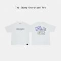maison KEEPS | The Oversized Stamp Tee | Unisex | เสื้อยืดทรงoversized ลายปริ้นท์ มี 2Sizeให้เลือก อก44" และ48". 