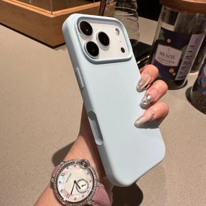 For iPhone 17 18 Pro 17 18 Pro Max Liquid Silicone Phone Case for MagSafe Wireless Charging Ultra Thin Anti-Slip Cover