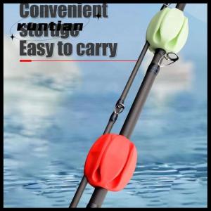 runtian Silicone cần câu giữ dây đai 5 lỗ Trọng lượng nhẹ câu cá giải quyết mối quan hệ câu cá Phụ Kiện Silicone cần câu lưu trữ