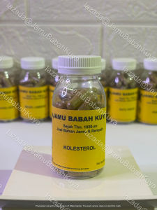 [BELI 1 GRATIS 1]Obat Herbal Pilihan Tepat untuk Mengontrol Kolesterol & Penurun Trigliserida Tinggi Herbal Ampuh - Jamu Babah Kuya (KAPSUL)