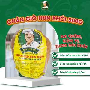 [ Chỉ giao HCM & Hà Nội ] Chân giò hun khói 500g Ông già Ika