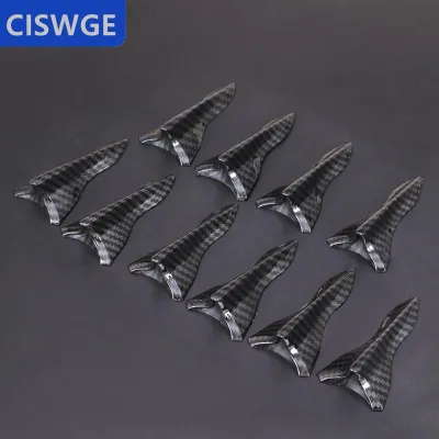 [COD] CISWGE AUTOPARTS 10 chiếc bộ cánh lướt gió vây cá mập nóc xe hơi thông dụng bộ cánh lướt gió cản gió vây cá mập Máy phát điện xoáy