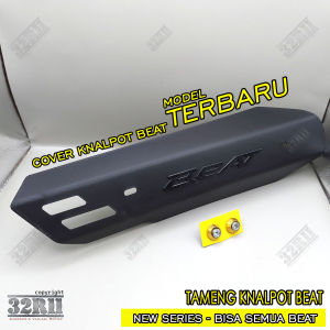 tutup tameng knalpot beat carbu cover pelindung tameng knalpot beat carbu Bawaan Motor honda Beat Carbu Standar