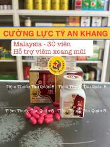 Cường Lực Tỷ An Khang - Bi An Khang Malaysia - Hộp 30 Viên Viêm Xoang Viêm Mũi