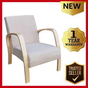 Malacca Bentwood Sofa Chair (Beige)