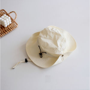 Mũ Tai Bèo Chống Nắng Mùa Hè Mau Khô Phong Cách Dây chống gió thoáng khí và có thể điều chỉnh phù hợp cho trẻ từ 2-8 tuổ