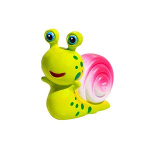 LCHGNA 3pcs PVC Craft Fish Tank Snail Ornament Realistic Unique Fake Snail Statue Funny Handmade Artificial Snail Figurines For Home Aquarium