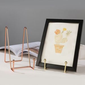 CIRCUIT Newspaper Collection Frame Photo Decorative Plate Dish Placement Stand Stands Holder Tabletop Art Display Stand